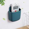 Multifunctional Wall Mounted Storage Box Mobile Phone Plug Holder Stand Rack Remote Control Storage Organizer Case