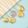 Roestvrij Staal Foto Medaillon Ketting Hart Rond Ovaal Gepersonaliseerde Herinnering Sieraden voor Vrouwen Mannen