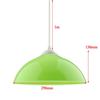 Pendant Lights Fixture PVC Chandelier Shade Modern Semi-circular Lamp Cover for Corridor Porch Cafe Use
