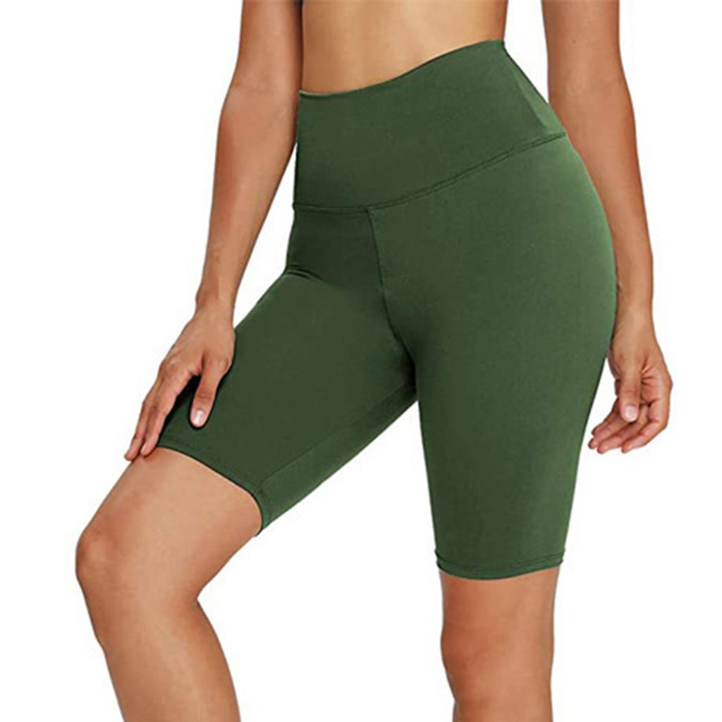 Women's Barely-There Yoga Shorts, Peach Buttocks Fitness Pants, High-Elastic Tight Abdomen-Lifting Buttocks Cycling Pants