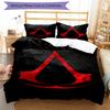 3Pcs Custom Name Assassin'S Bedding Set Duvet Cover Closure Includes 1Duvet Cover 2Pillowcases Soft And Comfortable For All Seasons
