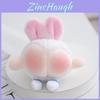 Adorable Peach Butt Bunny Plush Toy Cute Rabbit Keychain Accessory