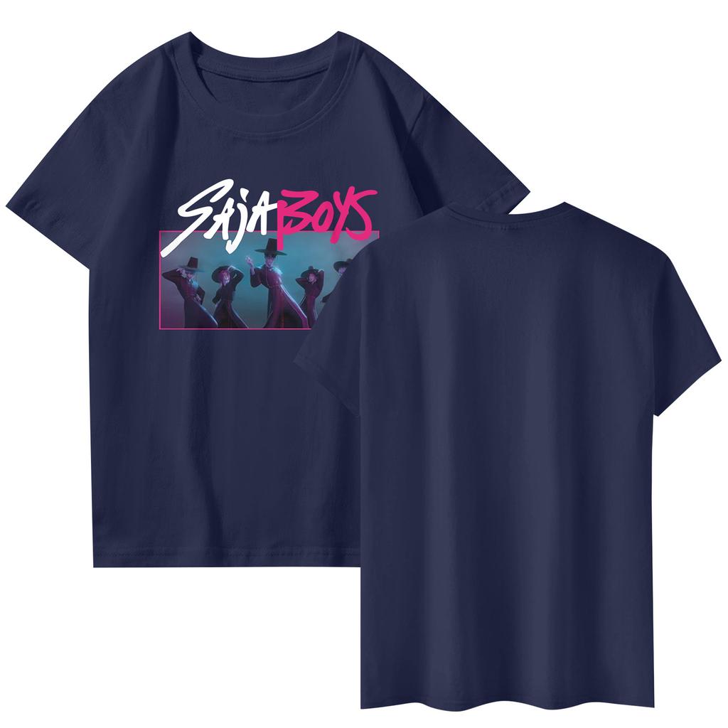 Fashionable Round Neck Short Sleeve Work Clothes Printed Tops For Womens Summer Tops