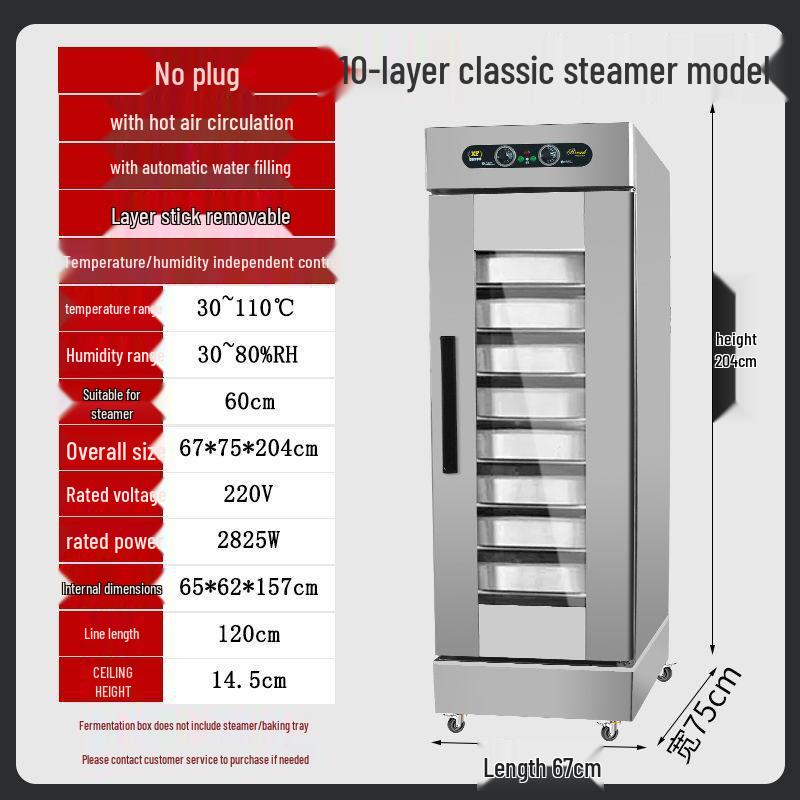 Fully Automatic Stainless Steel Bread and Rice Wine Fermentation Box with Large Capacity and Constant Temperature Control