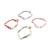 4pcs Cat Collar Polyester Multipurpose Pet Safety Collar with Bell for Small Cats Dogs Pets