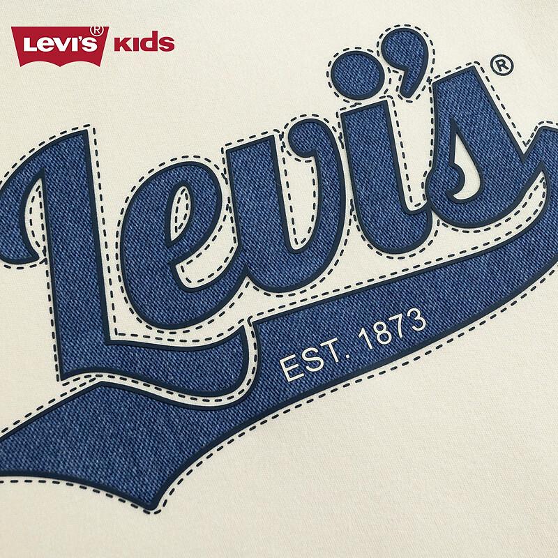 LEVI'S Boys' Long Sleeve Crew Neck T-Shirt