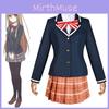 Shiina Mahiru Cosplay Costume Set For Girls