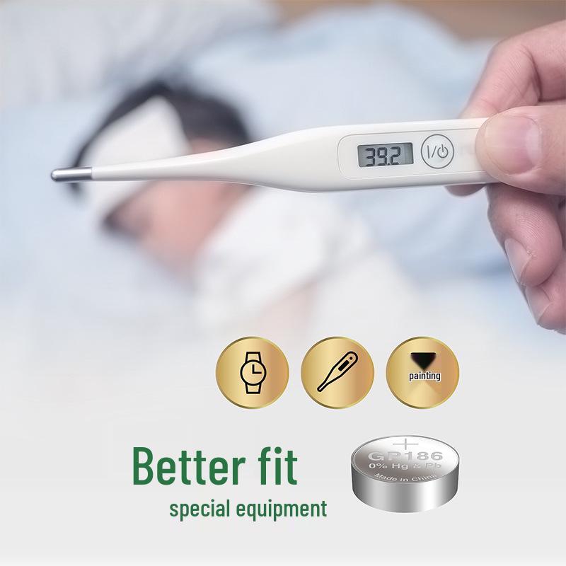 GP Super 186 Alkaline Button Cell LR43/AG12/386 - Single Piece