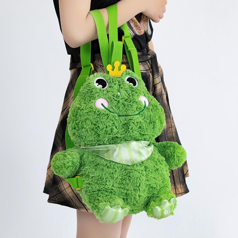 Niedliche Puppentasche, Cartoon-Zoo-Kollektion, Rucksack für Mädchen, Puppentasche