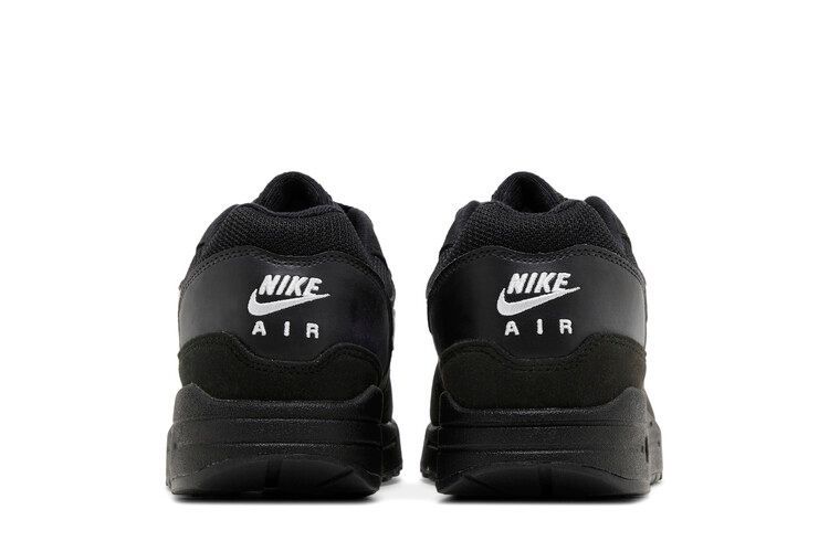 Nike Air Max 1 Schwarz Weiß Swoosh