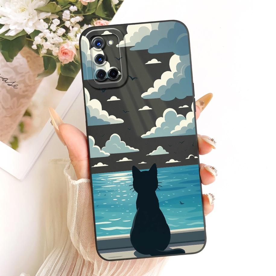 Case For OPPO A52 Cover CPH2061 CPH2069 Cute Cartoon Rabbit Cats Soft Silicone Shockproof Bumper For OPPO A72 A92 CPH2067 Shells