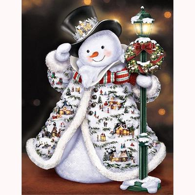 Snowman Full Drill 5D Diamond Painting DIY Cross Stitch Kits Home Decor Mosaic