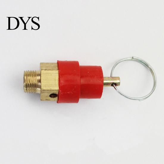 Air Compressor Safety Valve Male Thread Pull Ring Exhaust Pressure Relief Factory Supply