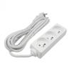 Extension Cord 3 Sockets 1.5m With/without 3x1.0mm2 White
