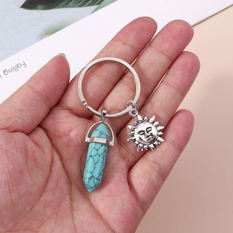 Ethnic Elephant Keychains for Car Key Unique Bohemia Animal Key Rings for Women Men Handbag Accessories DIY Jewelry Gifts