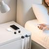 6Pcs Rotatable Cord Holder Adhesive Home Office Nightstand Desk Cable Organizer Magnetic Wire Management Clip Charging Cord
