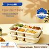 Degradable Corn Starch Disposable Lunch Box with Lid