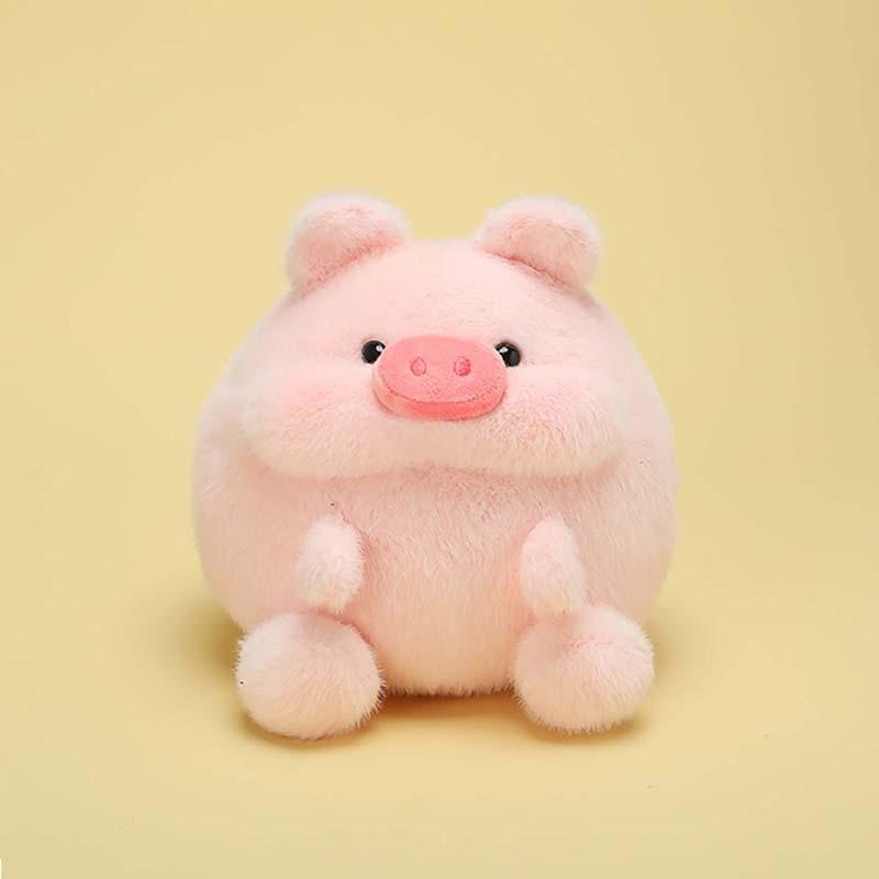 

Cute Cartoon Animal Plush Toy With Short Plush Material For Kids Gift And Collecting Pig