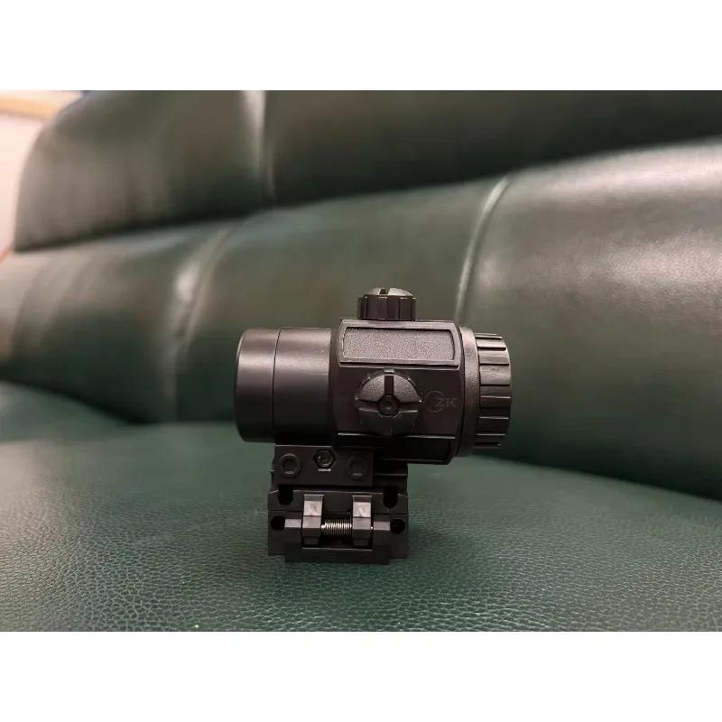 2026 G33/G34 Flip To Side Magnifier Optical Scope Universal 20-22mm Rail Mount Optical Accessory