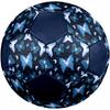 1PC Blue Butterfly Soccer Ball Size 5 Football Machine Sewn Indoor/Outdoor Universal Football Gift W72