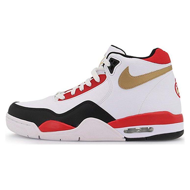 Nike Flight Legacy White Red Black