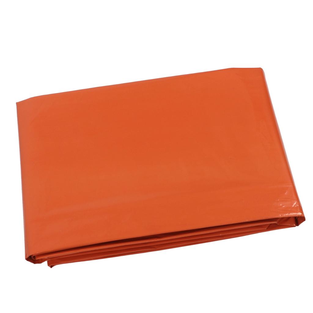 Emergency Tent 2 Person PE Aluminum Film Tear Resistant Waterproof Survival Shelter Outdoor Emergency Shelter Orange