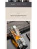 Exquisite Men's Double-Layer Titanium Insulated Tea and Water Separation Cup – Thickened, Anti-Scald, Luxury Gift