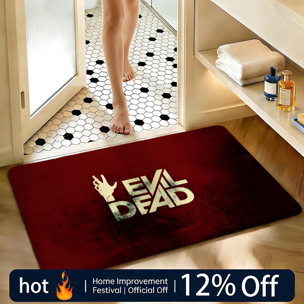 Soft Absorbent Non-Slip Rug Movie The Evil Dead Floor Mat Home Decor Doormat Bedroom Floor Mat Shower Carpet