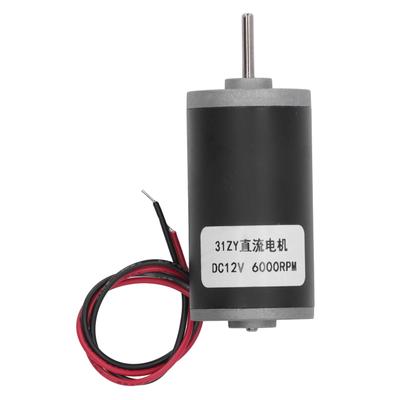Motor s permanentnými magnetmi DC 12V Reverzibilný CW CCW Veľký krútiaci moment Vysokorýchlostný Elektromotor 6000RPM