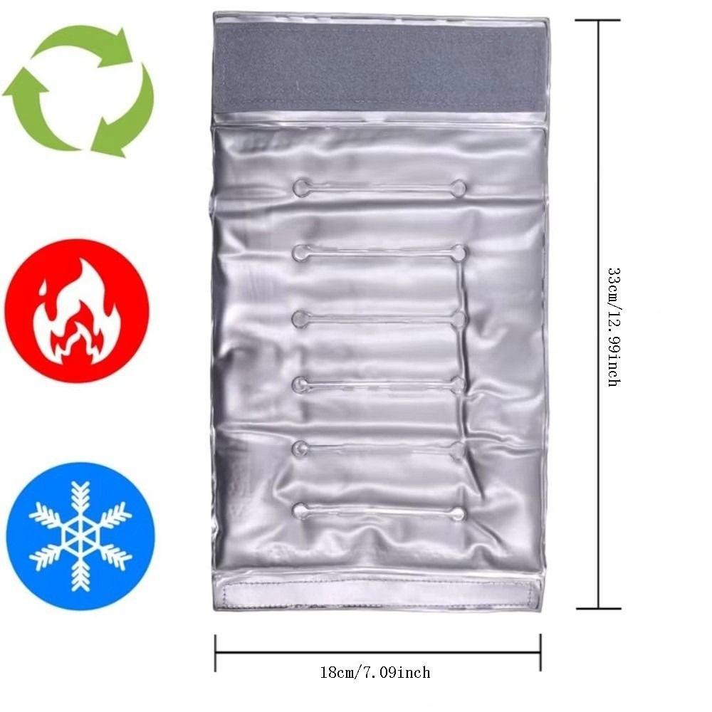 Reusable Insulated Wine Sleeve Refrigerant Gel Bottle Cooler Bag Rapid Gel Cooler Wrap  Barbecue