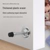 Stainless Steel No-Punch Anti-Collision Door Stopper with Rubber Bumper