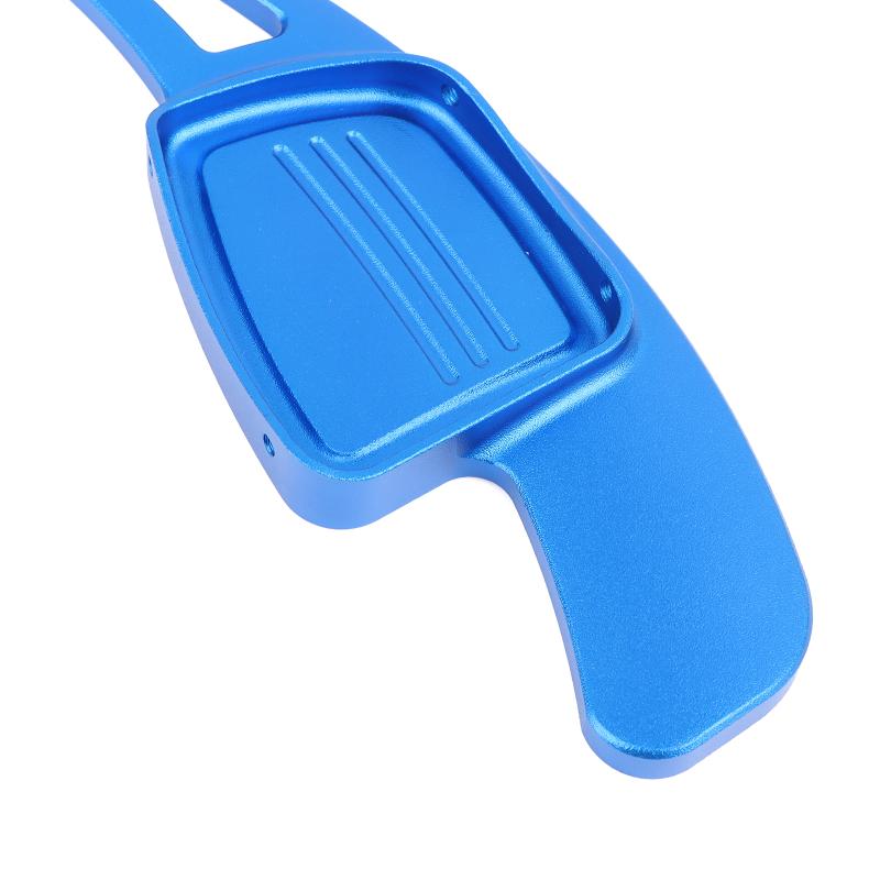 1Pair Car Steering Wheel Shift Paddle Shifter Aluminum Shift Paddle Blade For 17-19 A4L A6 A8 Q7 Tt Tts Extension Gearbox