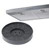 2 pièces WRHF004S2 Filtre à Charbon Filtre de Hotte Aspirante Pour W109C30W W108C30W Pour Hottes Aspirantes d'Îlot Convertibles en Acier Inoxydable et Verre