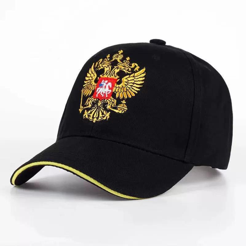 

Бейсболки Россия Кепки для гольфа с вышитым значком Россия Кепки Snapback из хлопка Мужские и женские Кепки в стиле хип-хоп Спортивные кепки Bone Fashion 54-61CM