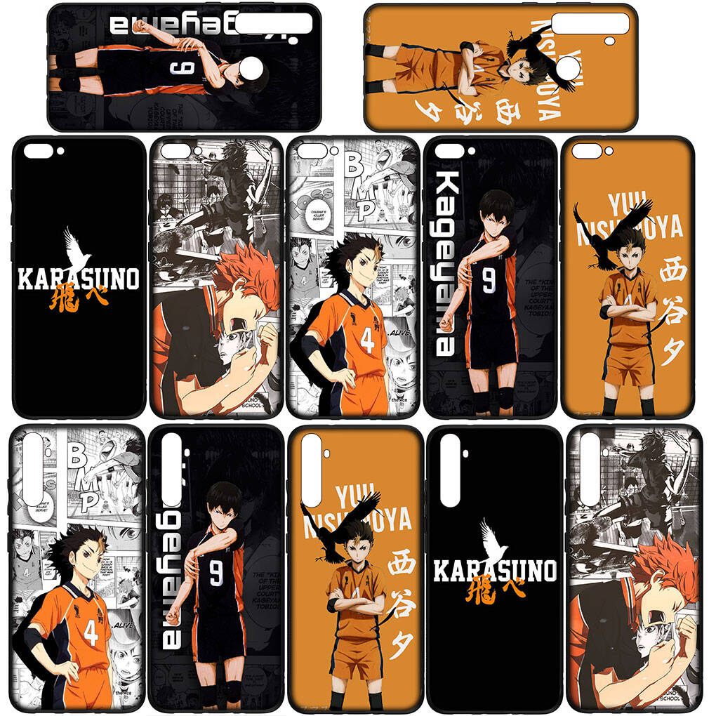 Pro Samsung Galaxy S25 S24 S23 iPhone 17 16 15 Xiaomi Redmi Note 14 13 12 11 Plus Pro Max Pouzdro Kreslený Haikyuu Hinata Shoyo Karasuno OPPO Huawei Kryt