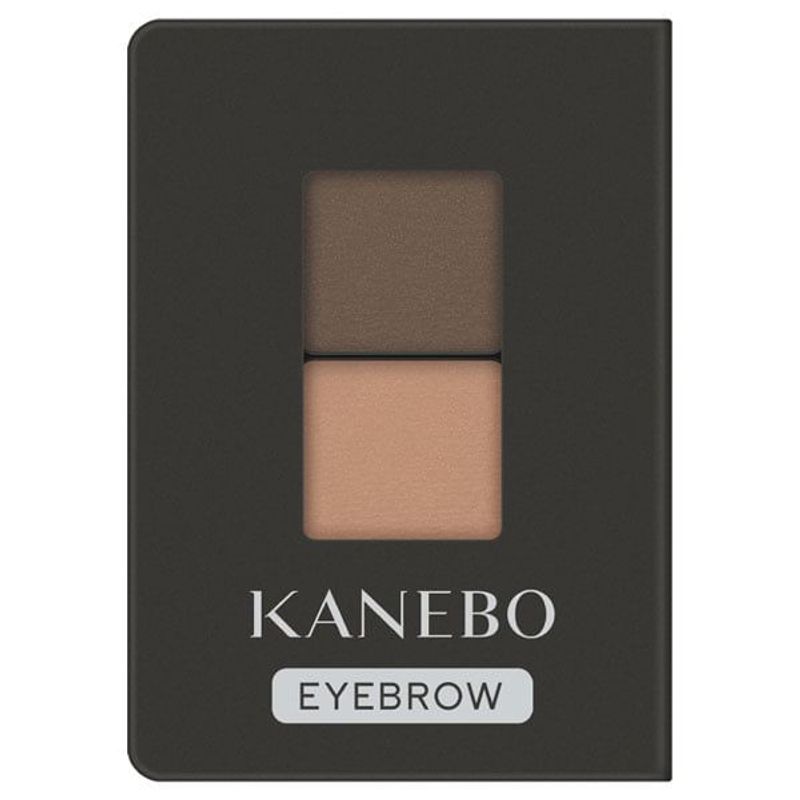Kanebo - Eyebrow Duo Refill ED2 Dark Shade Brown