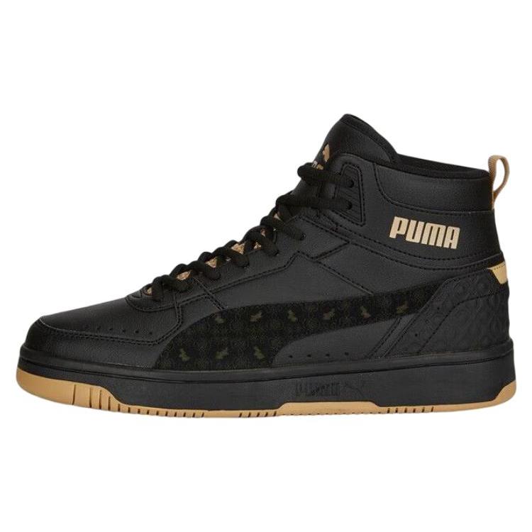 New PUMA Rebound Joy 'Black Gold' 389326-02