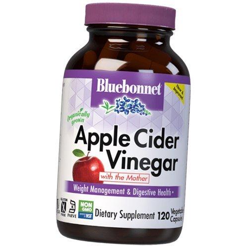 Organic Apple Cider Vinegar, Apple Cider Vinegar, Bluebonnet Nutrition 60 Vegcaps (72393013)