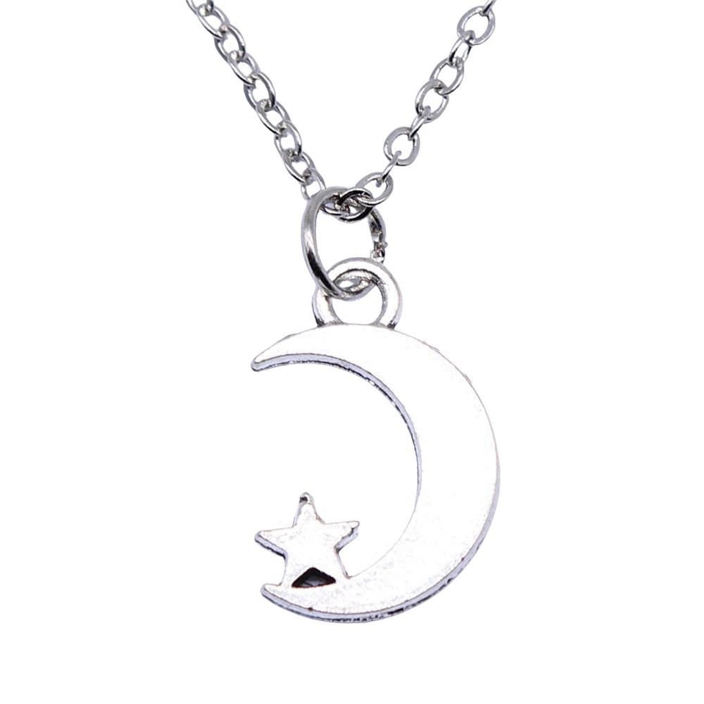 Necklace Chokers 40cm Short Chain The Sun Moon Kids' Jewelry Materials QN071