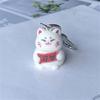 Soft Touch Plush Cat Keychain Handmade Cat Charm Pendant Bringing Fun and Good Fortune Suitable for Daily Party Use