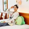 Long pea throw pillow plush toy cute kelp doll children sleeping doll gift