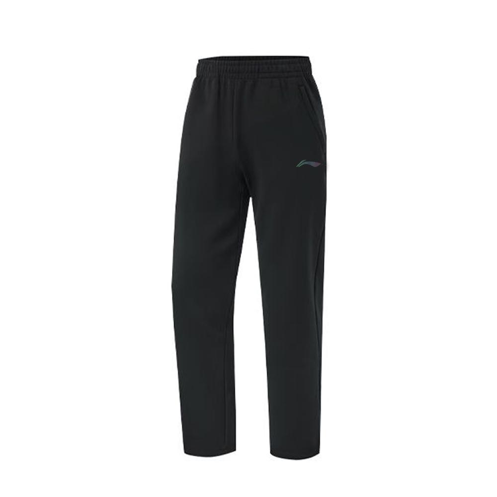 Li Ning Casual Pants Unisex Black Moderate Sweatpants AEFG551-2 L