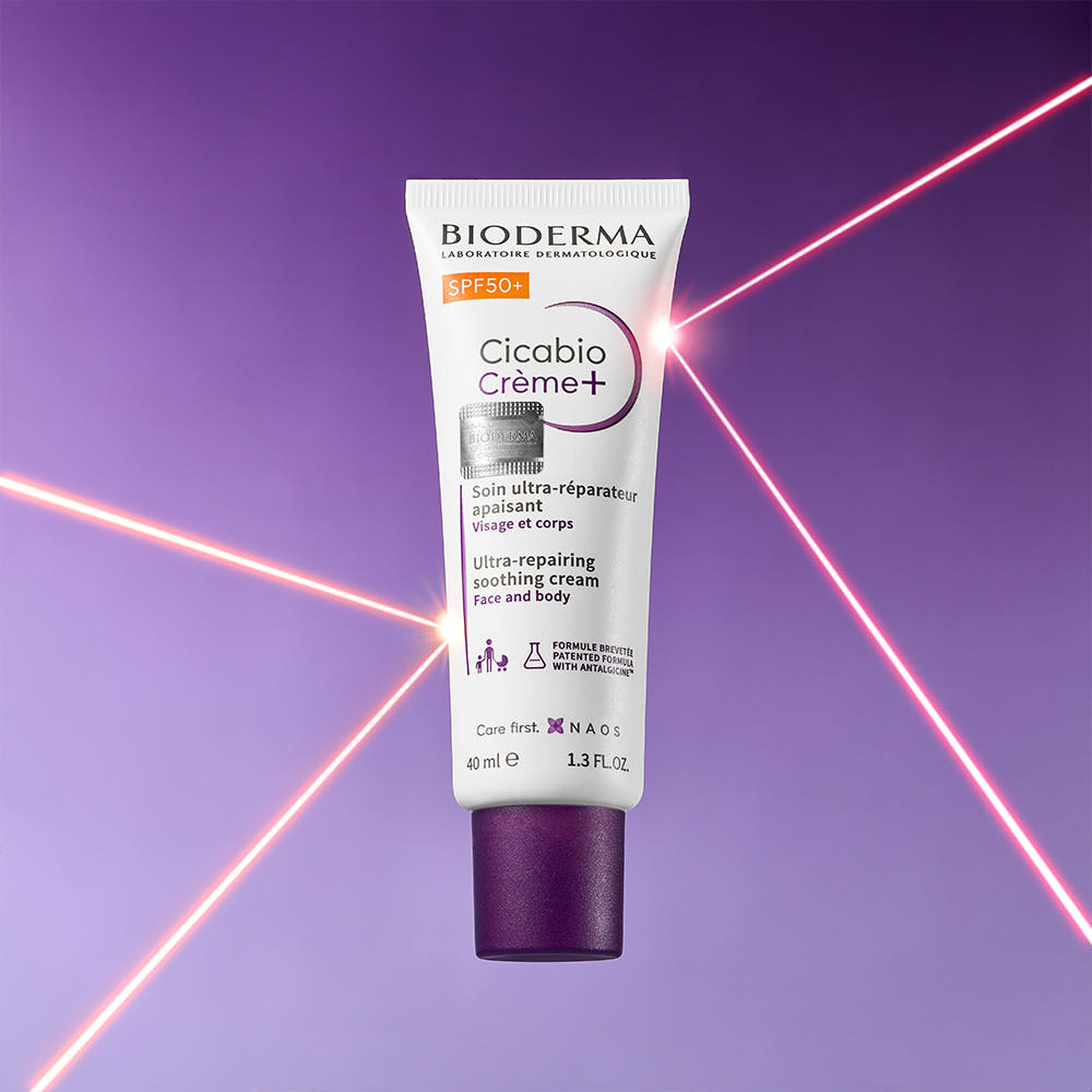 [Bioderma] Cicabio Crème+ SPF50+ 40ml (Triple Deep Repair Sun Cream)