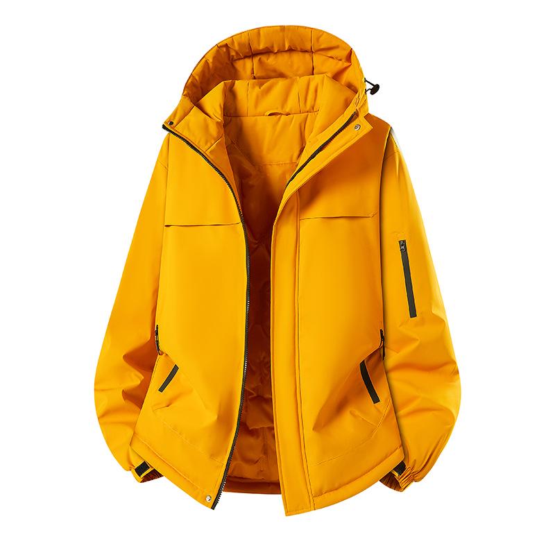 Unisex 2025 Winter Ski Jacket - Warm, Thick, Cotton-Integrated for Outdoor Sports, Customizable Logo