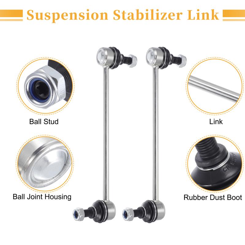 UXCELL 2pcs Car Front Stabilizer Sway Bar Link for Hyundai Elantra 2007-2010 No.K750032