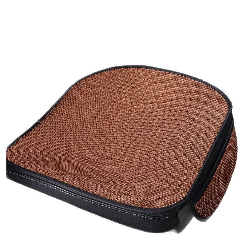Summer Universal Ice Silk Car Seat Cushion Set: Non-Slip & Breathable Cooling Pads for All Seasons
