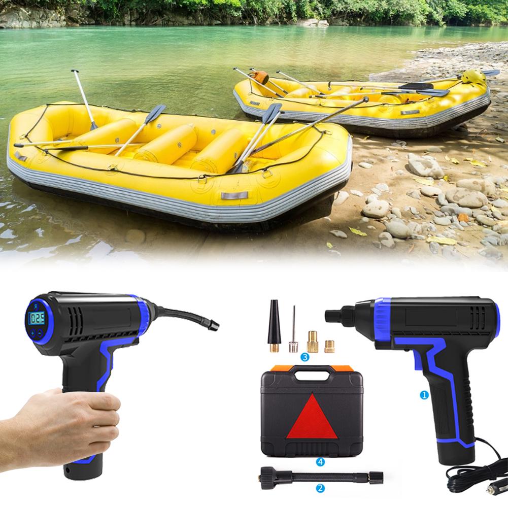 Wireless Inflatable Pump Handheld Intelligent Digital Display Charging Wireless Car Air Pump ...