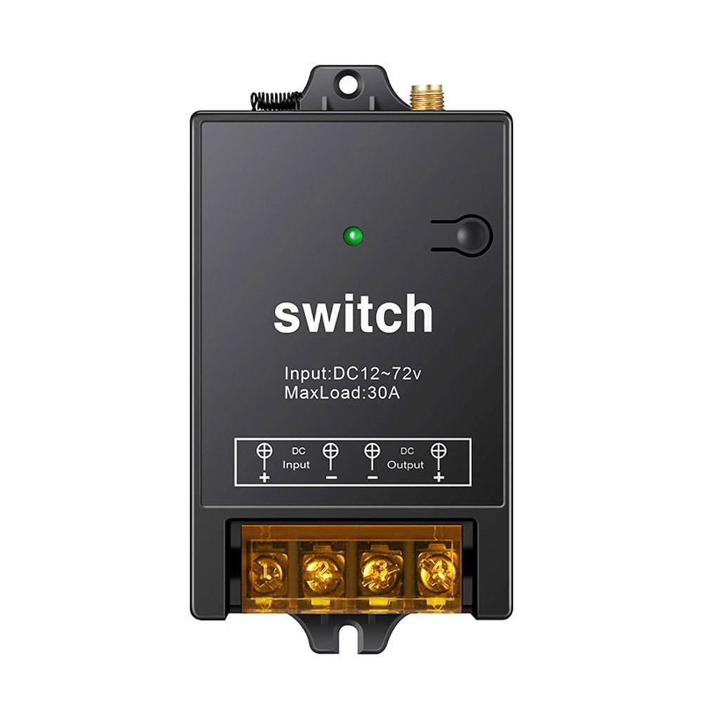 Micro Receive Remote Control Switch DC 12V-72V LED Lamp Controller Mini Relay Smart Switch  Fans