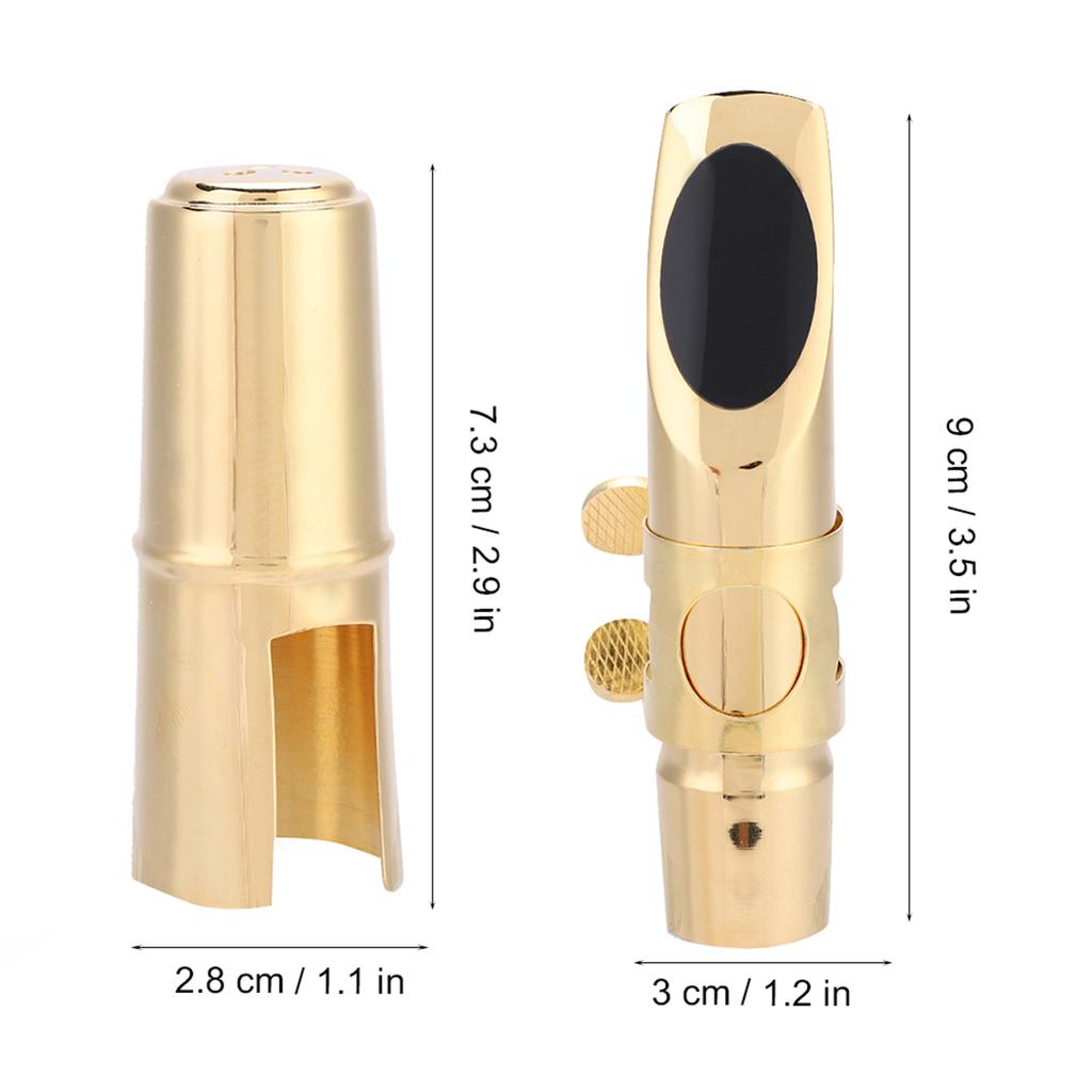 Eb Alto Sax Saxophone 8C Mouthpiece with Cap Pads Musical Instruments Accessory