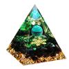 Piramide Orgonica Processo Epossidico Squisita Bella 5cm Ornamento Decorativo per Ufficio Decorazione Casa